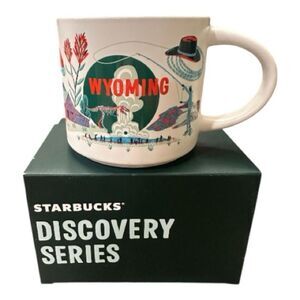 Starbucks Wyoming Discovery Series Mug 14 Oz Brand New In Box RARE!!